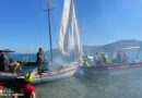 Oö: Brennendes Segelboot am Attersee