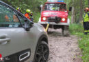 Oö: Navi-Fahrt → Fahrzeugbergung aus Steilstück in Bad Goisern