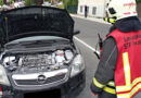 Bgld: Entstehungsbrand an Pkw auf der B 63 in Pinkafeld