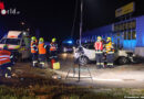 Oö: Autolenkerin nach schwerem Verkehrsunfall aus Unfallwrack befreit