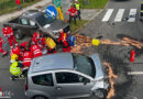 Nö: Heftige Kreuzungskollision auf der B 3 in Großwetzdorf