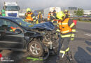 Oö: Unfall mit vier beteiligten Fahrzeugen auf Wiener Straße in Marchtrenk