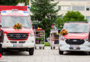 Oö: Bad Schallerbach hat sein Zeltfest zurück und Feuerwehr segnete zwei Fahrzeuge (MTF, KLFA-L)