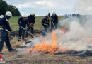 D: Feuerwehr Hattingen bildet 150 Einsatzkräfte in der Vegetationsbrandbekämpfung aus