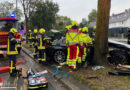 D: Zwei Unfall-Menschenrettungseinsätze für die Feuerwehr Gelsenkirchen am 18.09.2022