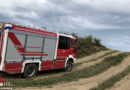 Stmk: Fahrsicherheitstraining für Einsatzfahrer der BTF Stahl Judenburg im Offroad-Zentrum Stotzing