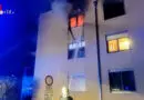 Stmk: Fünf Personen bei Vollbrand einer Mehrfamilienhaus-Wohnung im 2. OG in Weiz gerettet