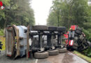 Ktn: Zwei schwere Lkw-Unfälle im Villacher Stadtgebiet