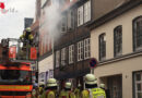 D: Wohnungsbrand im 2. OG in Stade rasch bekämpft