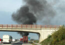 Nö: Auto brennt auf der S 5 bei Grafenwörth