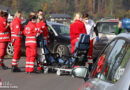 Oö: Fünf Verletzte bei Pkw-Zusammenstoß in Kurve in Gunskirchen