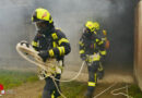 Stmk: Wirtschaftsgebäudebrand am Pretalsattel beübt