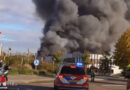 NL: Großfeuer in Halle mit Batterien in Beugen → möglicherweise Freisetzung von Asbest