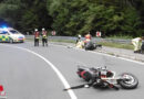 D: Stürzender Motorradfahrer kollidiert bei Simmerath mit zweitem Biker