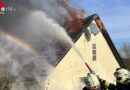 Nö: Wohnhausbrand mit schwieriger Wasserversorgung in Hoheneich