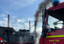 D: Dampflokomotive löst in Lage Einsatz der Feuerwehr aus