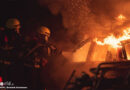 Bayern: Opel geht in Garage in Kleinostheim in Flammen auf