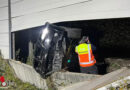 Nö: Pkw steckt in durchbrochener Lärmschutzwand → Südbahn bei Wr. Neustadt gesperrt