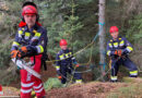 Stmk: Training “Menschenrettung und Absturzsicherung” in steilen Gelände in Grafendorf