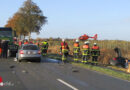 D: Großeinsatz und MANV-Alarm bei Unfall im Alten Land in Mittelnkirchen