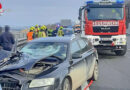 Nö: Pkw fährt auf A 1 bei Pöchlarn auf Lkw auf