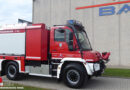 D: Unimog U323 4×4 Tanklöschfahrzeug mit Reifendruckregelanlage für Feuerwehr Steinhagen