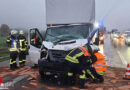 D: Kleintransporter auf A 3 bei Königswinter auf Sattelschlepper gekracht