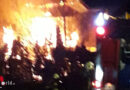 Oö: Wohngebäudebrand in Mondsee → Einsatz von 7 Feuerwehren