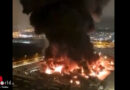 Russland: Explosionen und ein Toter bei Großfeuer in OBI-Baumarkt Mega-Einkaufszentrum in Chimki