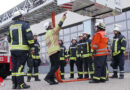 D: Drehleiterfortbildung zum Thema “Lasthebeeinsatz” bei der Feuerwehr Celle