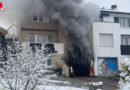 Schweiz: Hoher Schaden bei Garagenfeuer an Einfamilienhaus in Wiesendangen