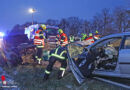 Oö: Drei Verletzte bei Frontallkollision mit drei Pkw zwischen Lambach und Neukirchen bei Lambach