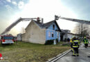 Bgld: Brandeinsatz B2 → Übergreifender Garagenbrand mit toten Zuchtvögeln in Mönchhof