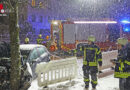 Bayern: 23-jähriger Fiat-Fahrer prallt bei winterlichen Straßenverhältnissen in Bad Reichenhall frontal gegen Baum