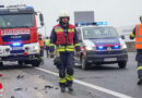 Nö: Pkw kollidiert auf A 1 bei Haag mit Leitschiene