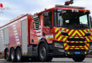 Vierachs-Großtanklöschfahrzeug 9.000 auf Scania P500 B 8×4*4 NB für Feuerwehr Lausanne (Schweiz)