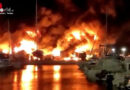 Spanien: Riesiges Feuer in Jachthafen von Marbella vernichtet rund 80 Boote
