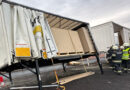 Bgld: Umsturzdrohender Lkw-Container in Oberwart