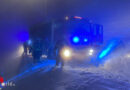 Oö: Autobergung im Schnee am Herndleck in Ternberg