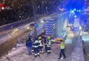 Ktn: Sechs-Stunden-EInsatz nach Lkw-Unfall auf tiefwinterlicher B 83 in Villach