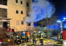 D: Eine Tote (70) bei Wohnungsbrand in Mehrfamilienhaus in Taunusstein, Mann verhaftet