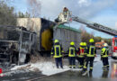 D: 7,5-stündige Autobahnsperre nach Lkw-Brand (Hackschnitzel) auf der A 1 bei Mehring