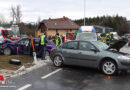 Oö: Auch Kleinkinder unter den Verletzten bei schwerem Kreuzungsunfall in Schlierbach