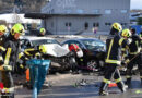 Oö: Verletzte bei Kreuzungsunfall auf der B 137 in St. Florian am Inn