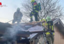 Nö: 8 Feuerwehren bei brennendem Gartenhaus in Blindenmarkt