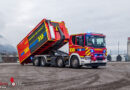 D: Empel-Wechselladeraufbau „Atemschutz“ auf Scania P 500 für Werkfeuerwehr Chempark in Krefeld-Uerdingen
