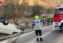 Stmk: Überschlag mit Kleinbus auf der L 118 bei Wartberg