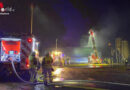 D: Großbrand in Strohlagerhalle in Gladbeck