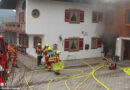 Bayern: Kellerbrand mit hohem Sachschaden und zwei Verletzten in Inzell