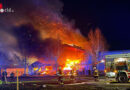 Nö: Industrie-Großbrand in Purgstall an der Erlauf → “B4-Brand” mit 10 Feuerwehren